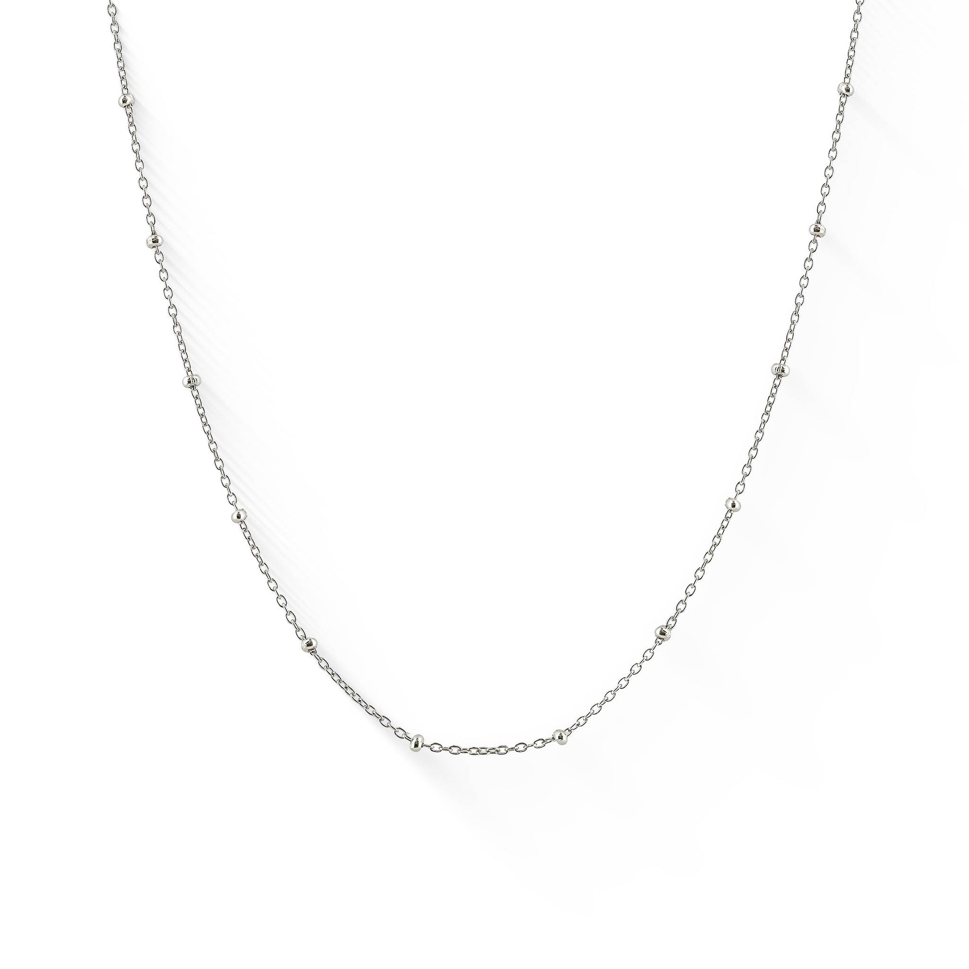771947 - Sterling Silver - 20" Saturn Cable Chain