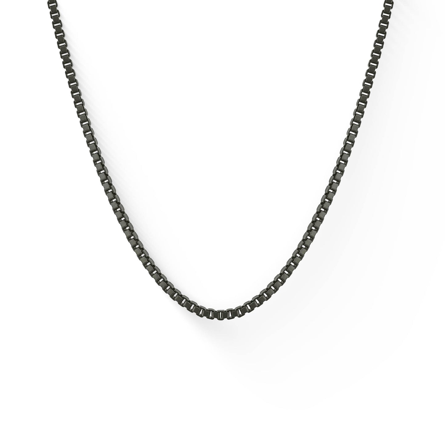 772024 - Sterling Silver - 20" Effy Black Rhodium Chain, 3mm