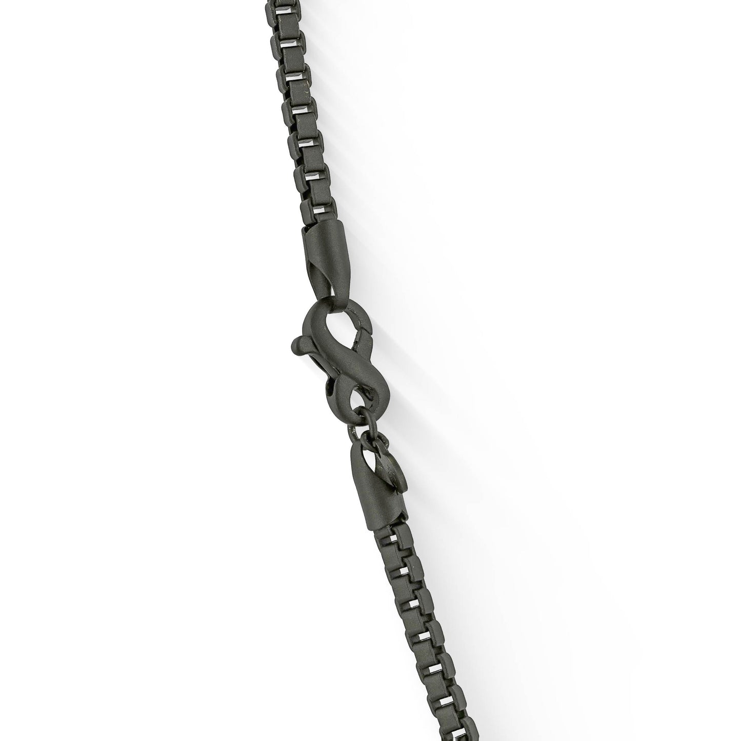 772024 - Sterling Silver - 22" Effy Black Rhodium Chain, 3mm