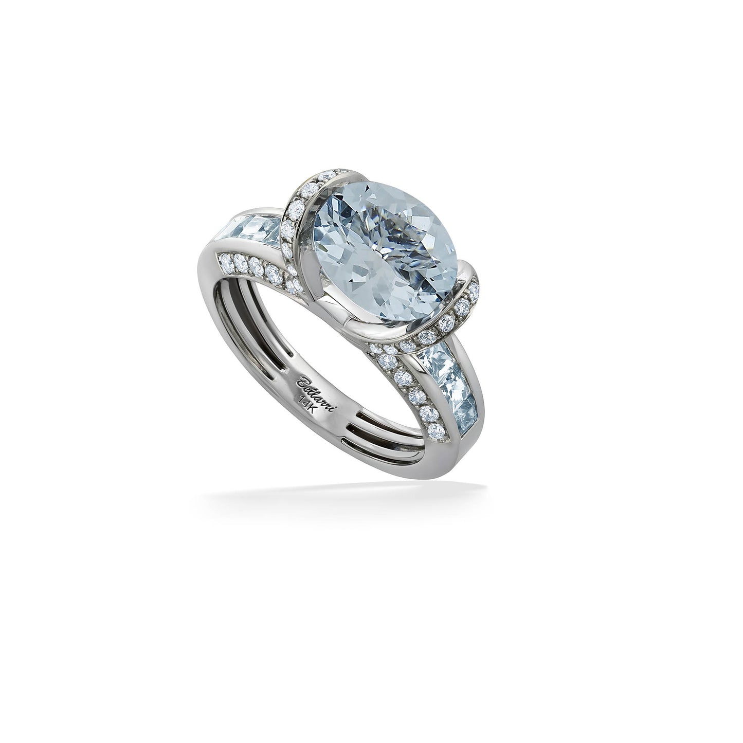 722403 - 14K White Gold - Bellarri Visions Ring