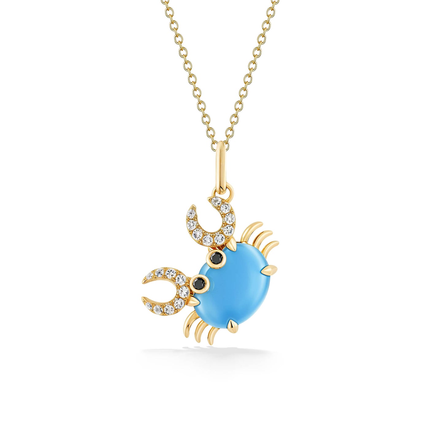 890981 - 14K Yellow Gold - Effy Crab Pendant