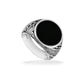 773387 - Sterling Silver - Effy Onyx Tribal Ring, Size 12