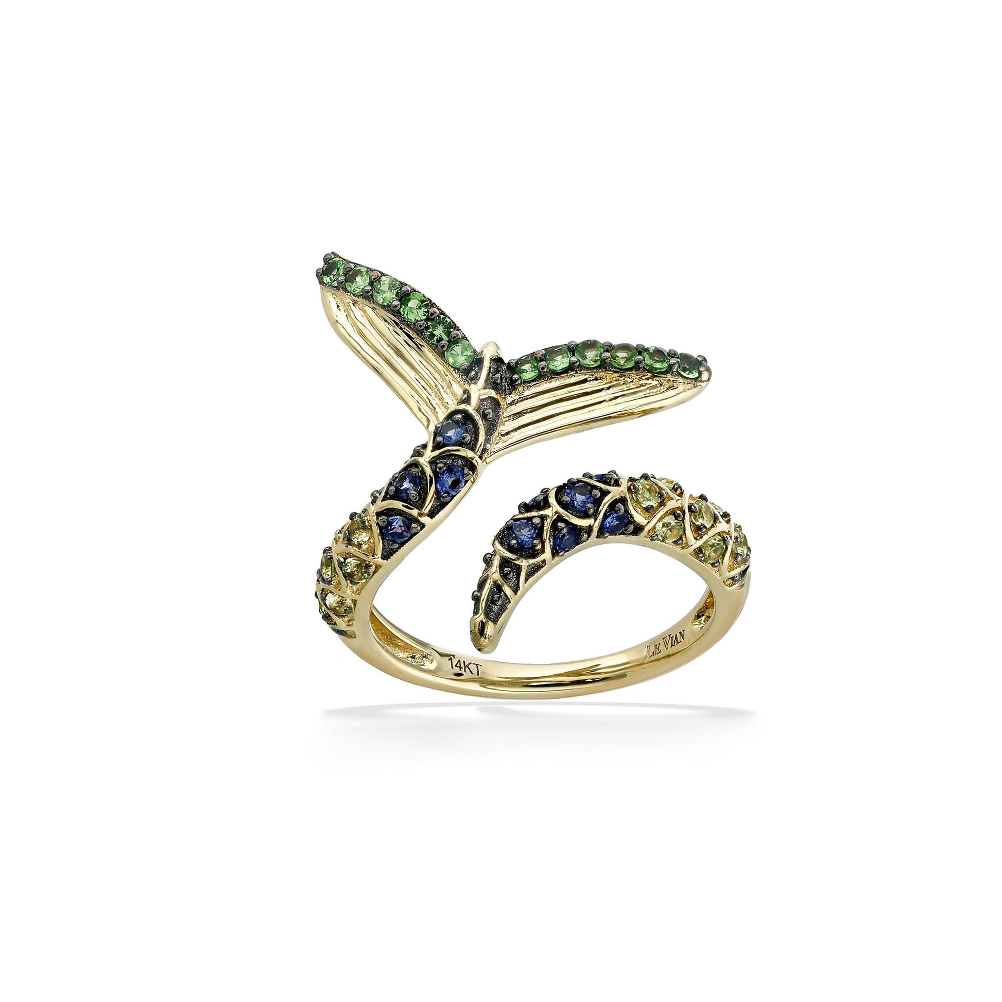 773537 - 14K Yellow Gold - Le Vian Aloha Collection Mermaid Tail Ring