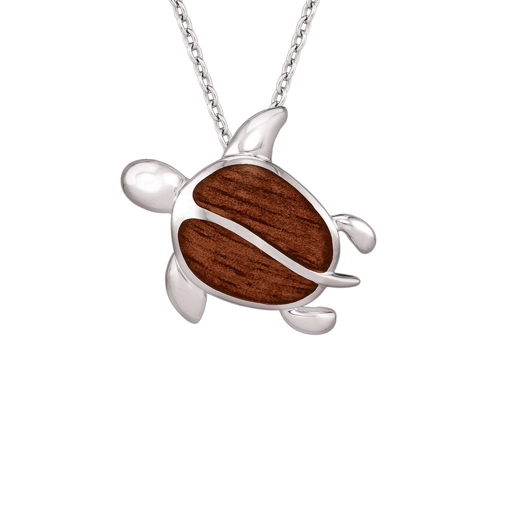 767204 - Sterling Silver - Honu Pendant