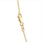 760224 - 14K Yellow Gold - 20" Diamond Cut Snake Chain, 1.2mm