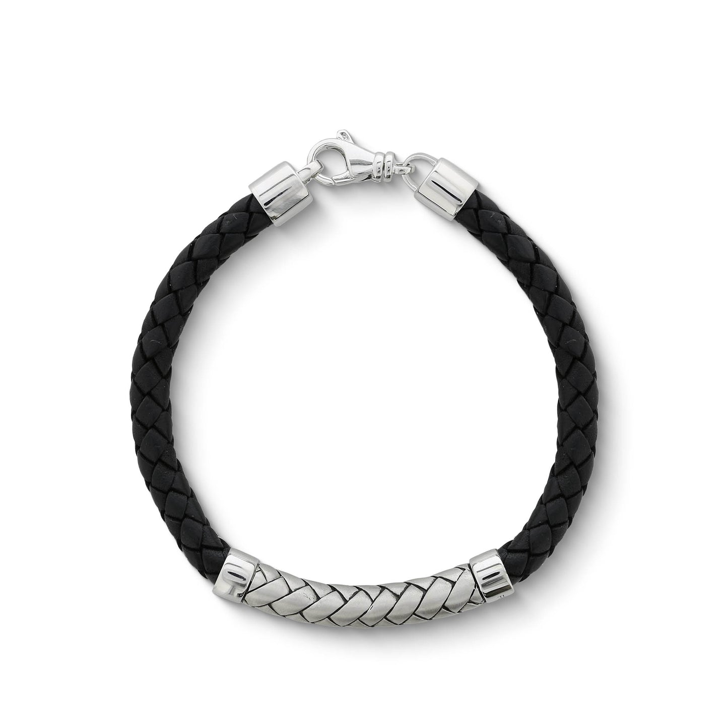 770243 - Sterling Silver - Effy Weave Cord Bracelet