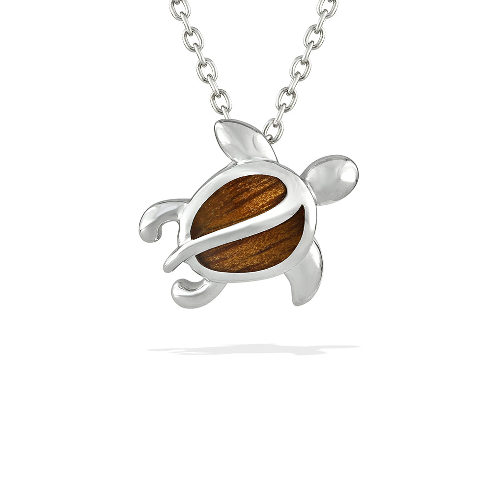 770261 - Sterling Silver - Honu Pendant