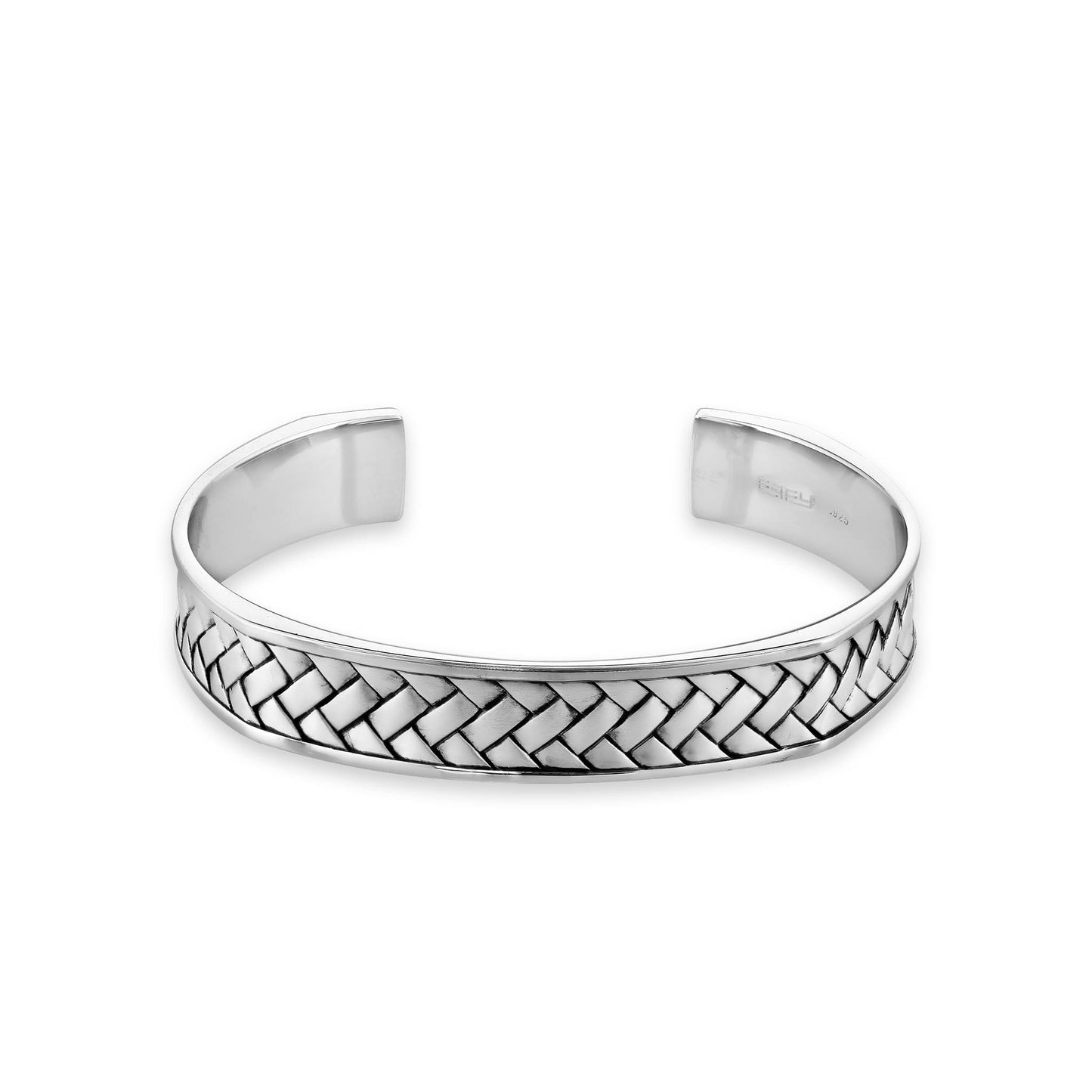 769765 - Sterling Silver - Effy Weave Cuff Bracelet