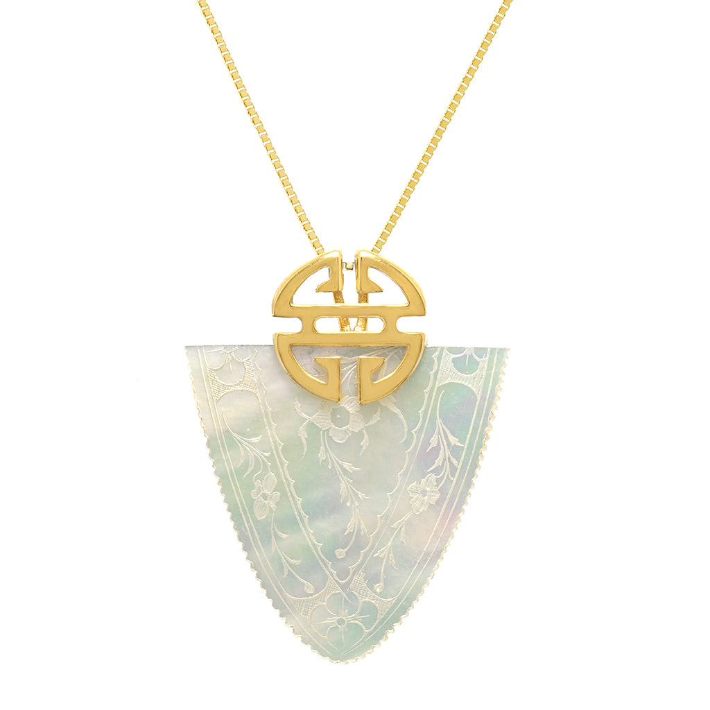 93934 - 14K Yellow Gold - Gaming Counter Pendant