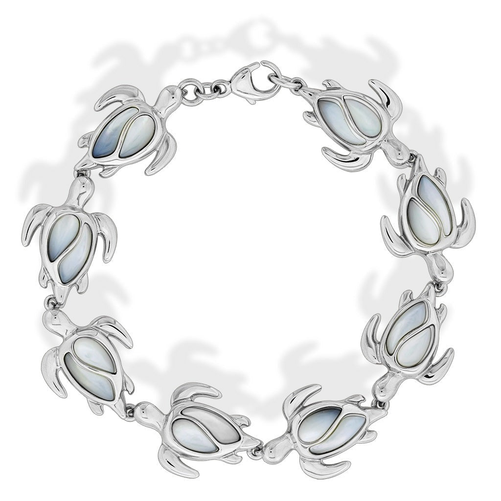 43426 - Sterling Silver - Honu Bracelet