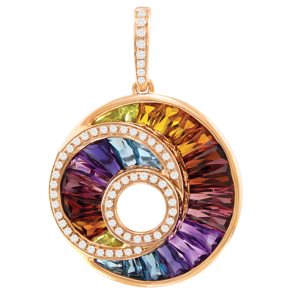 Bellarri Cove Enhancer – 14k Rose Gold Pendant – Na Hoku