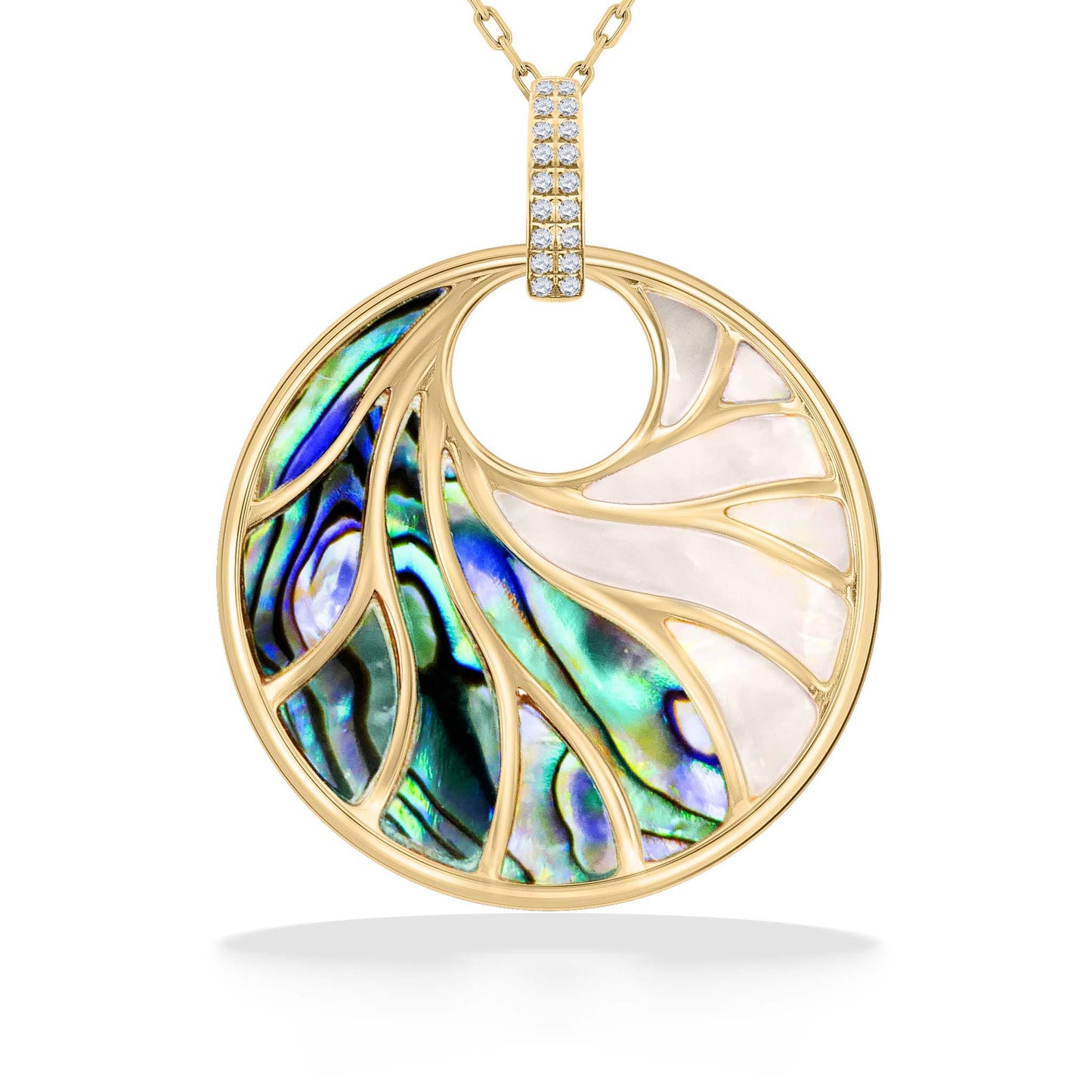 890249 - 14K Yellow Gold - Frederic Sage Venus Pendant