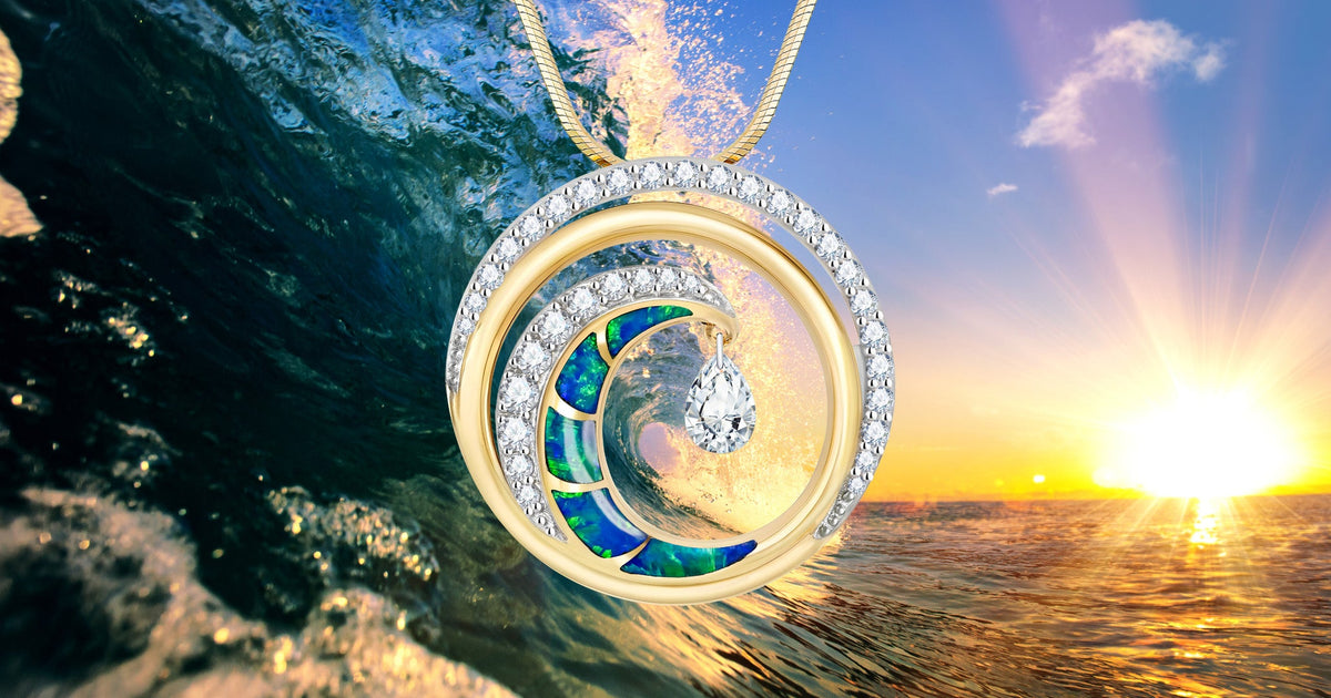 Wave Collection Wave Jewelry – Ocean-Inspired Na Hoku Wave Necklaces & More