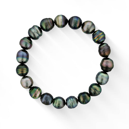 758641 - Undefined - Tahitian Pearl Stretch Bracelet
