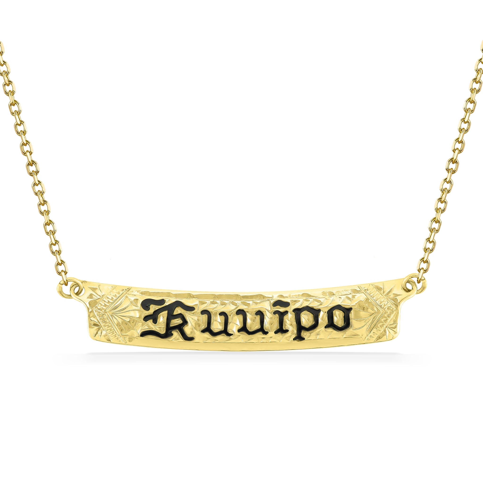 Hawaiian Heirloom Kuuipo Horizontal Necklace, 6mm – Na Hoku