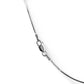 700261 - Sterling Silver - 18" Octagon Snake Chain, 1.1mm