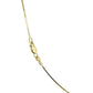 700555 - 14K Yellow Gold - 18"  Diamond Cut Snake Chain, 0.8mm
