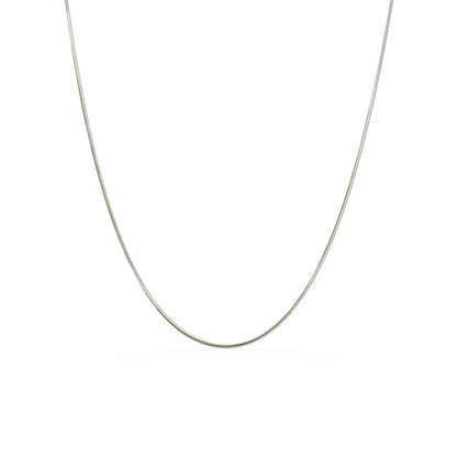 700524 - Sterling Silver - 20" Octagon Snake Chain, 1.2mm