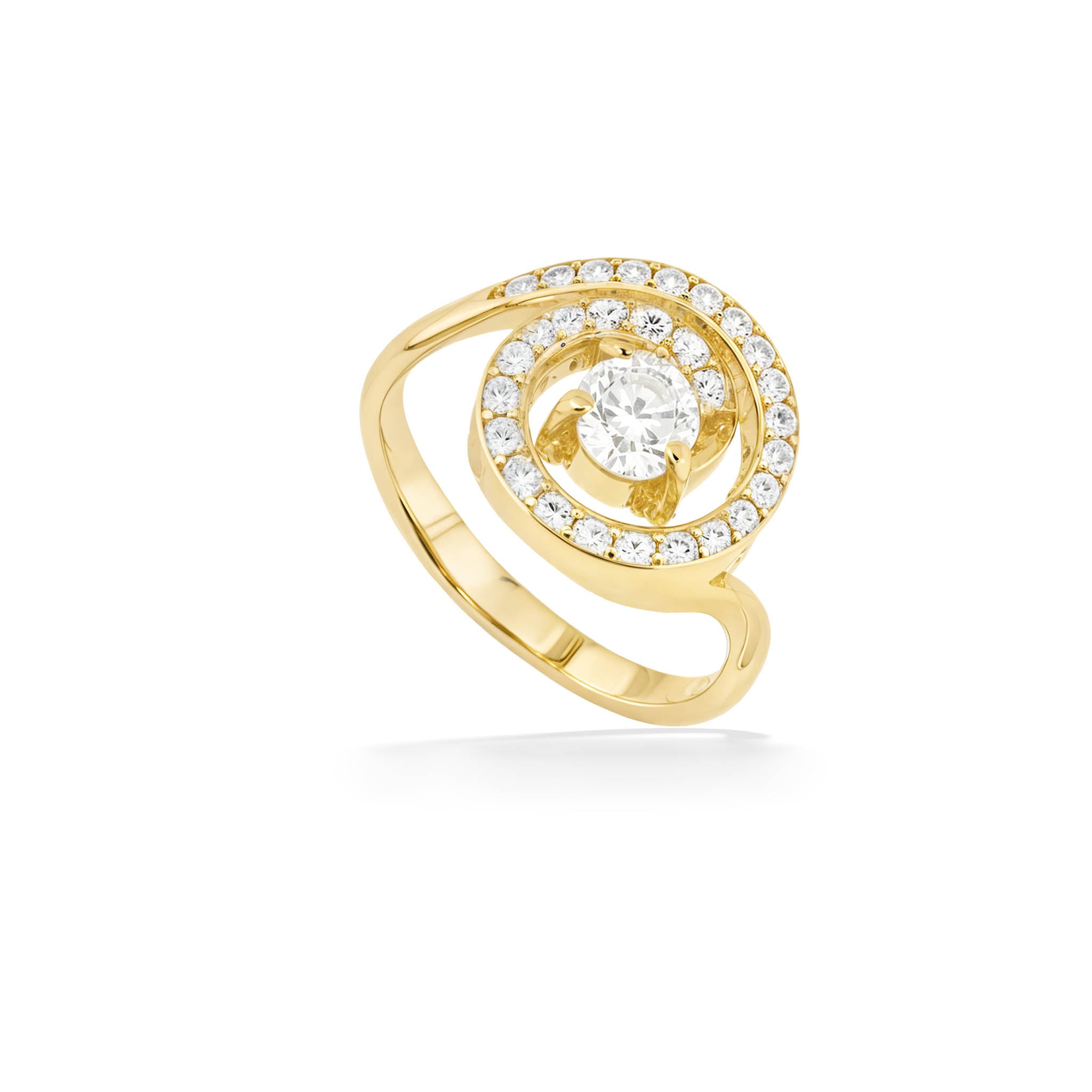 Buy quality 22kt Filigree Yellow Gold Ring in Pune