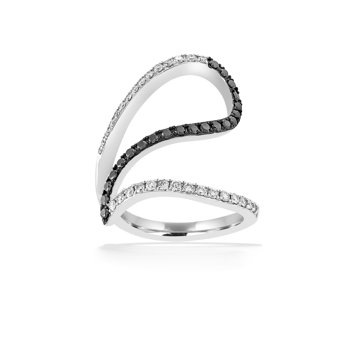 886368 - 14K White Gold - Effy Caviar Ring