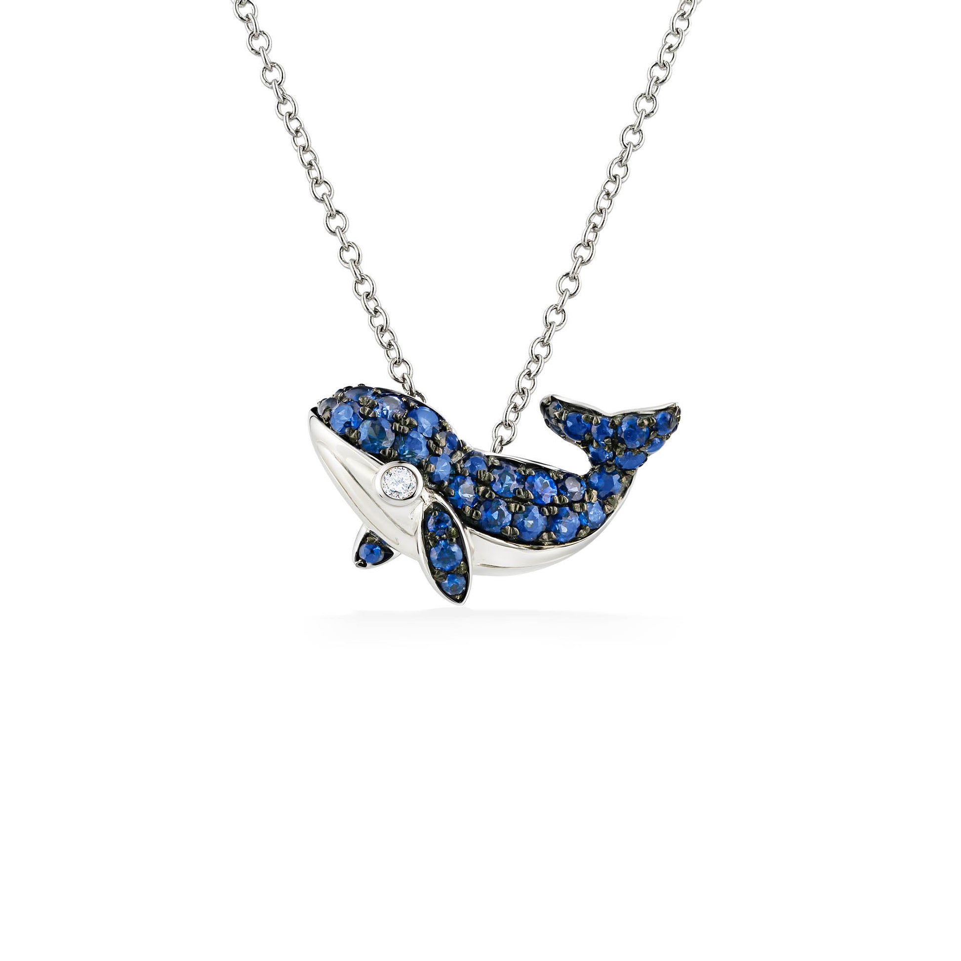 Effy Blue Sapphire Whale Pendant – Na Hoku