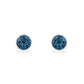 772037 - 14K White Gold - Effy London Blue Topaz Stud Earrings