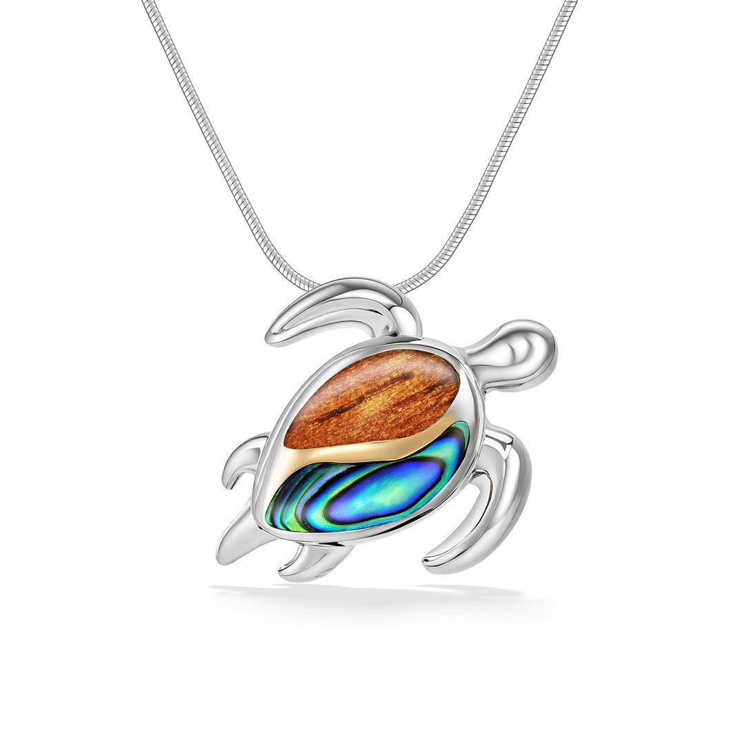 Necklace Honu Cut Out