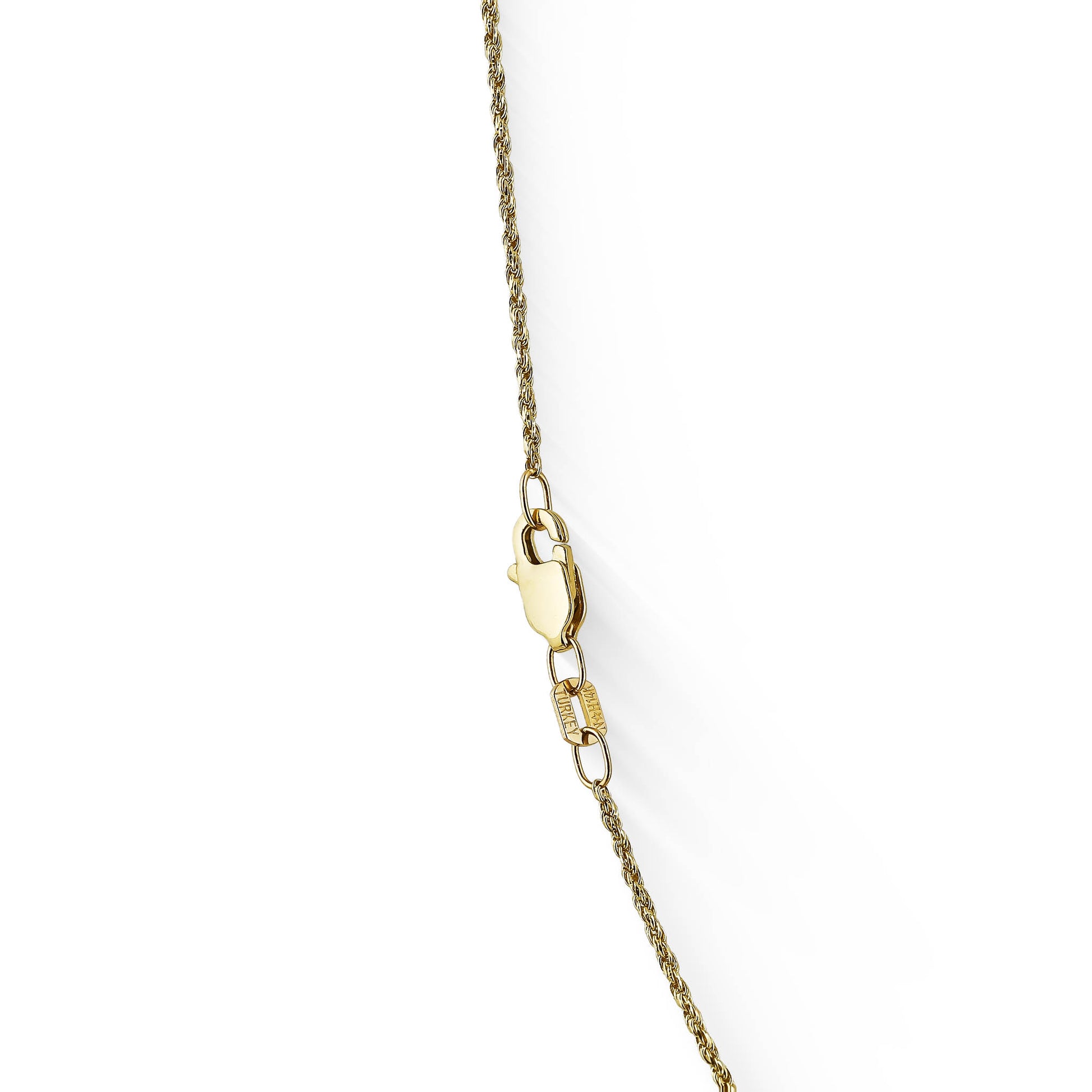 Men's 5.7mm Diamond-Cut Curb Chain Necklace In 14K Two-Tone Gold - 28 - Foto 5