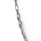 773271 - Sterling Silver - Effy Rectangle Rolo Ruthenium Necklace