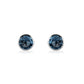 773311 - 14K White Gold - Effy Blue Topaz Bezel Stud Earrings