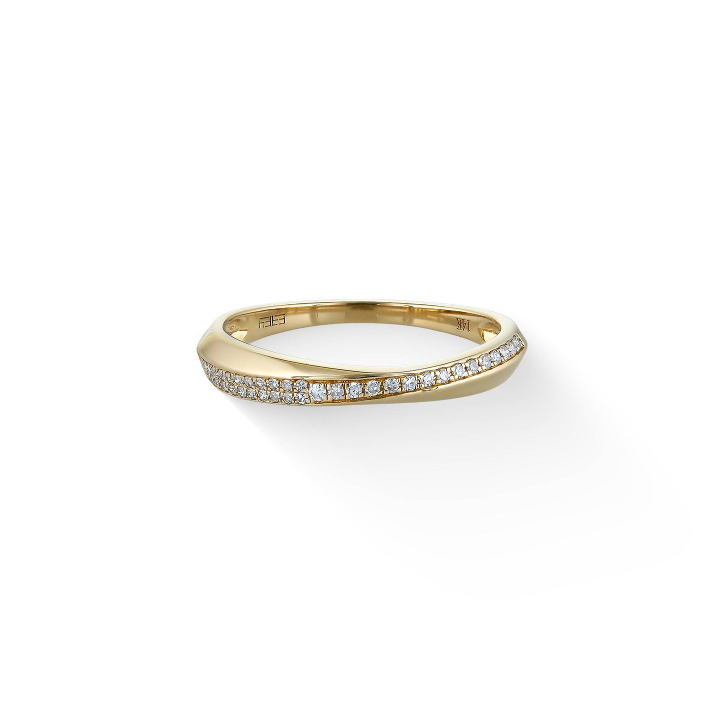 773312 - 14K Yellow Gold - Effy Diamond Ring