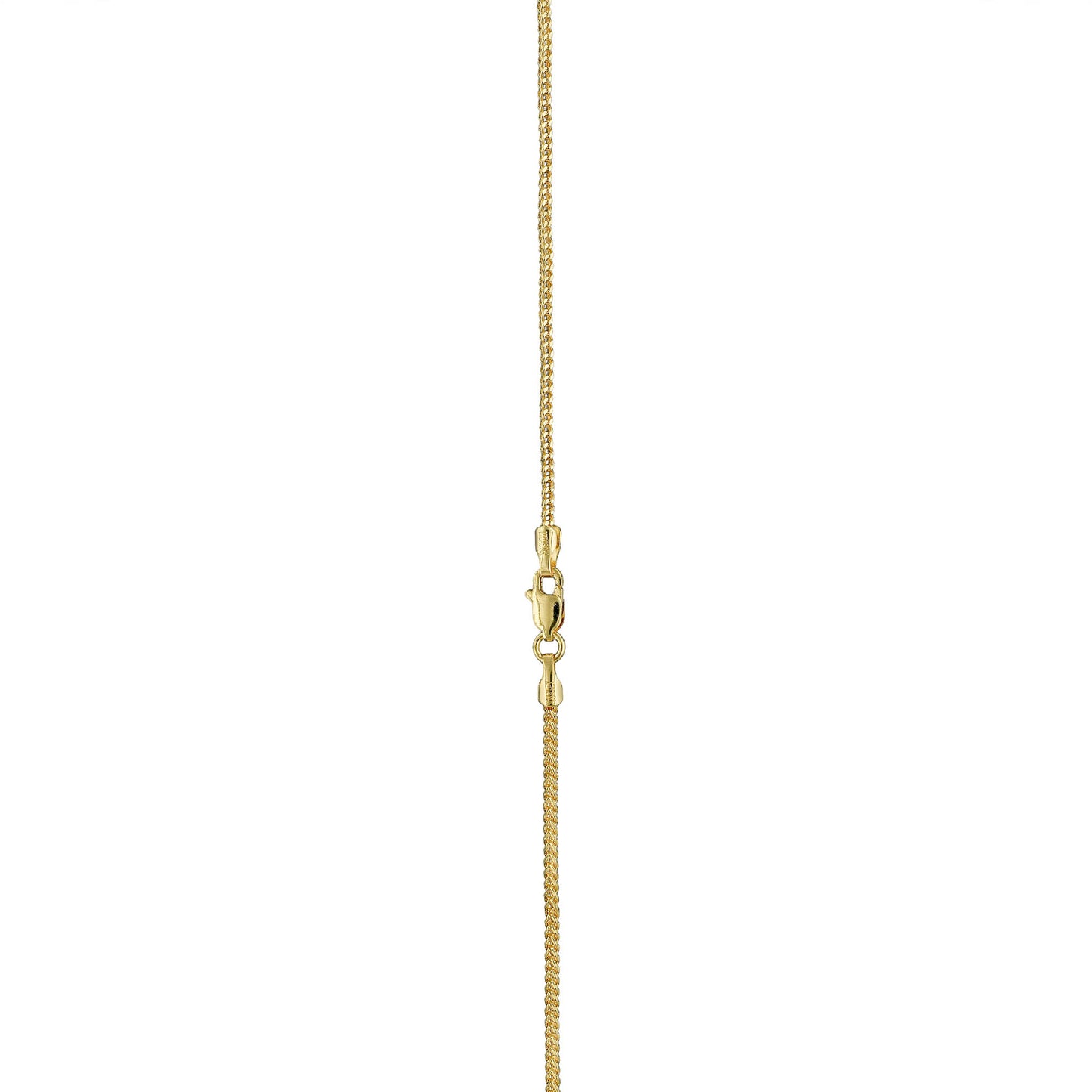 774213 - 14K Yellow Gold - 24" Hollow Square Franco Chain, 1.55mm