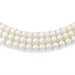 765278 - Sterling Silver - White Freshwater Pearl Collar Necklace