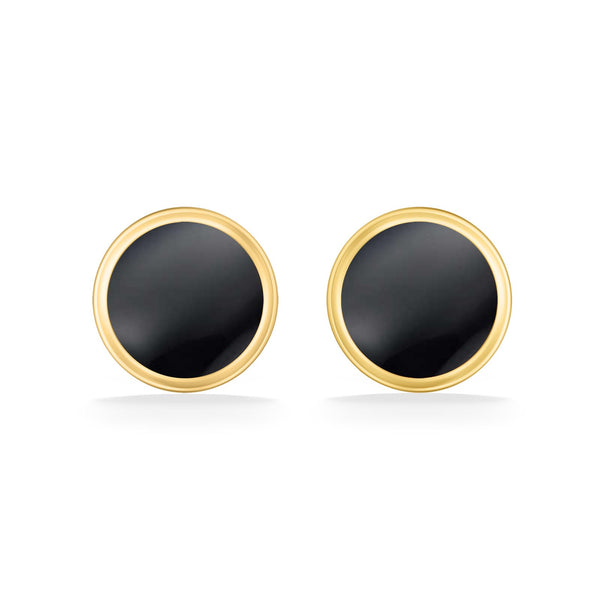 Solid Gold Sandblast Ball Stud Earrings – Jewelers Garden