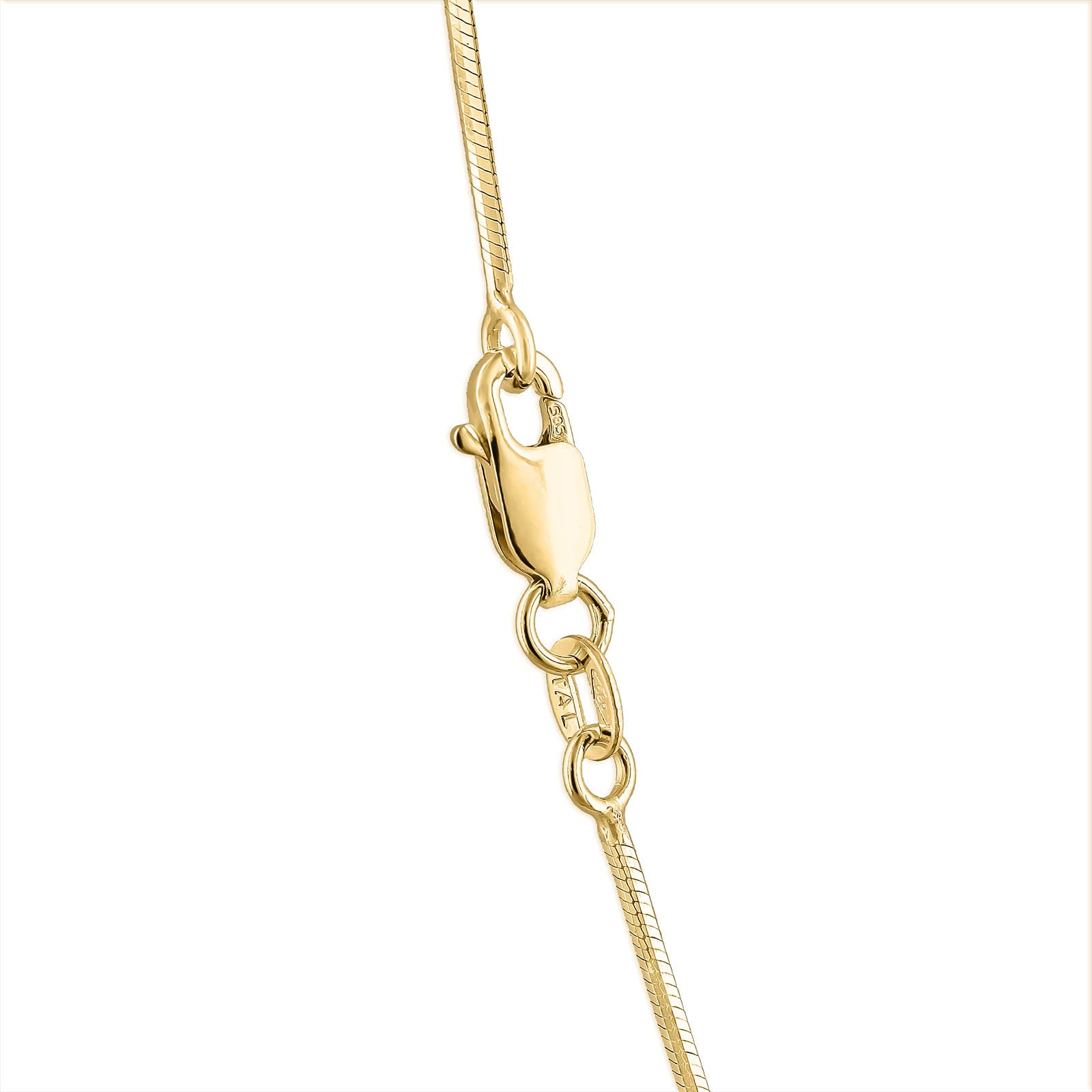 760224 - 14K Yellow Gold - Diamond Cut Snake Chain