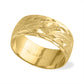 60270 - 14K Yellow Gold - 8mm Hawaiian Heirloom Plumeria Scroll Kuuipo Ring