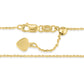 700265 - 14K Yellow Gold - Adjustable Cable Chain