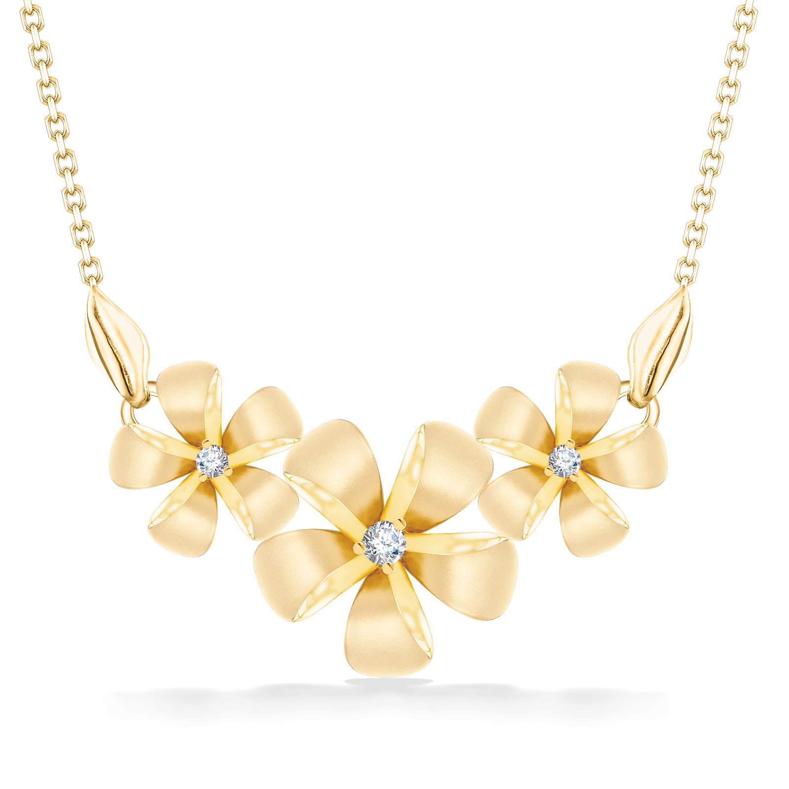 Cring Coco Hawaiian Polynesian Plumeria Necklace Set Fashion Gold Color  Pendant Hoop Earrings Jewelry Sets for
