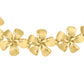 19854 - 14K Yellow Gold - Plumeria Bracelet