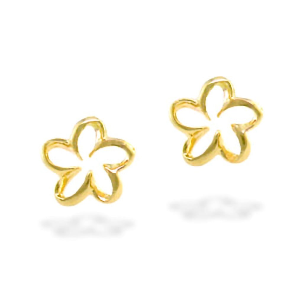 Na hoku plumeria earrings Clearance