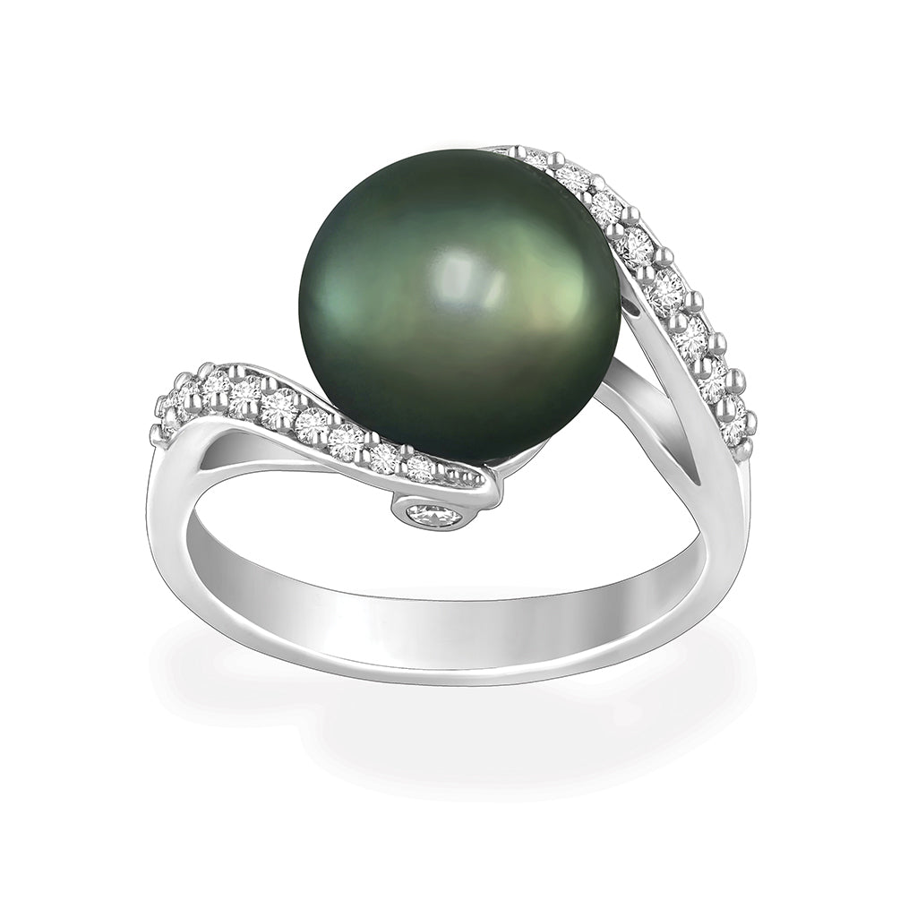 19271 - 14K White Gold - Elegance Ring