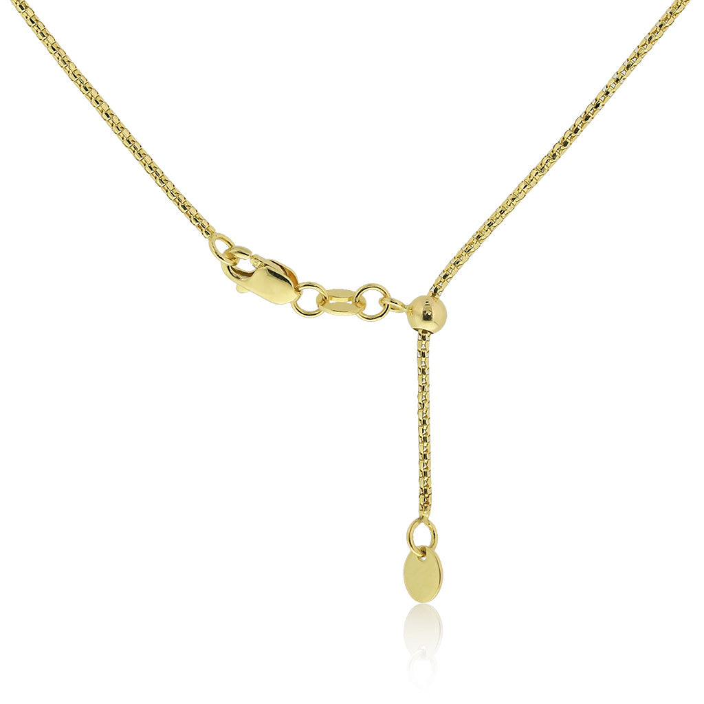 Adjustable Gold Cable Chain