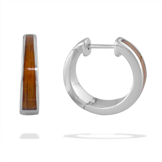 769431 - Sterling Silver - Huggie Hoop Earrings
