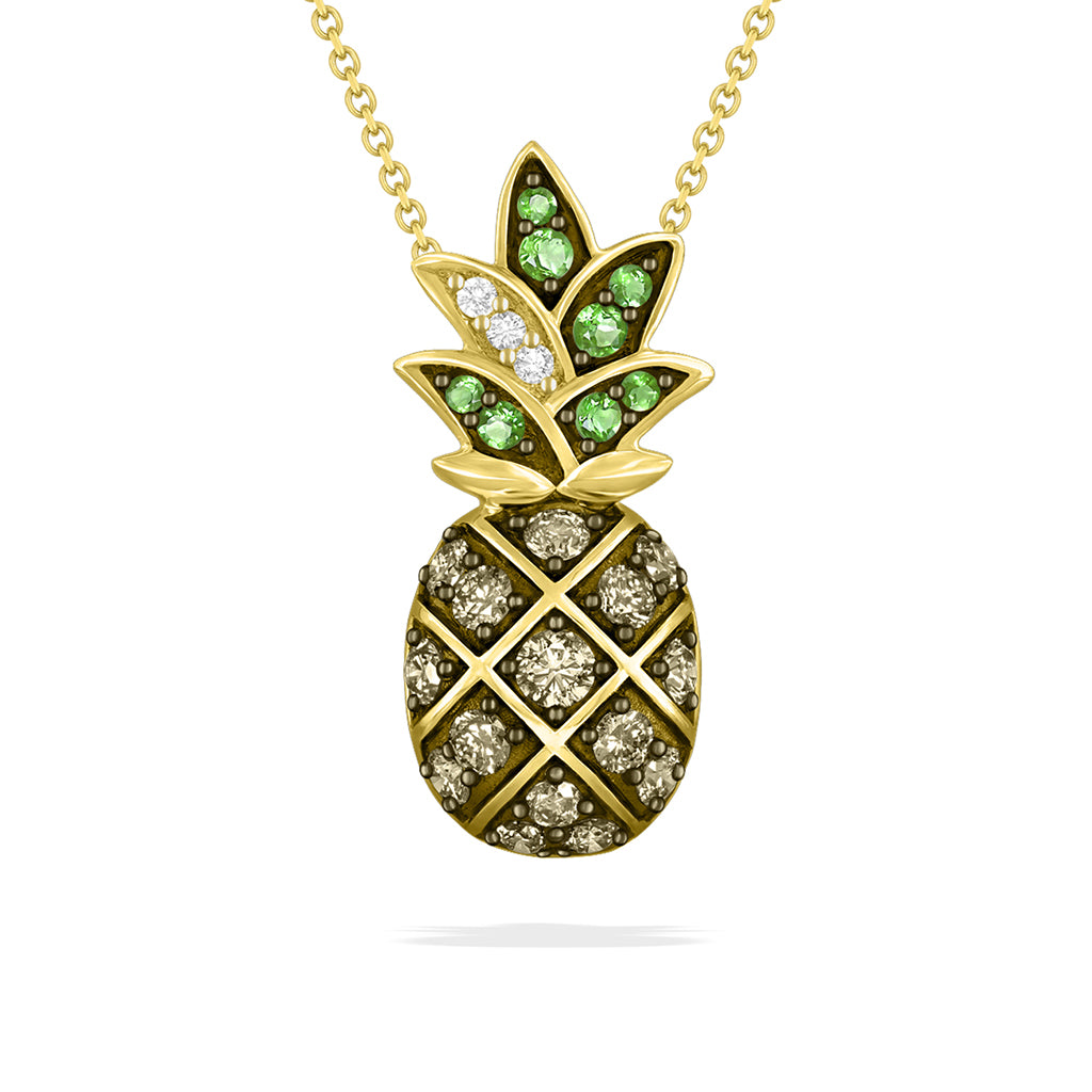 769229 - 14K Yellow Gold - Le Vian Aloha Collection Pineapple Pendant