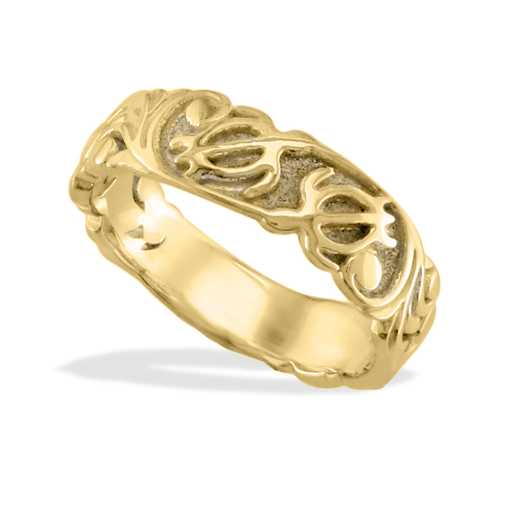 40807 - 14K Yellow Gold - Honu Ring