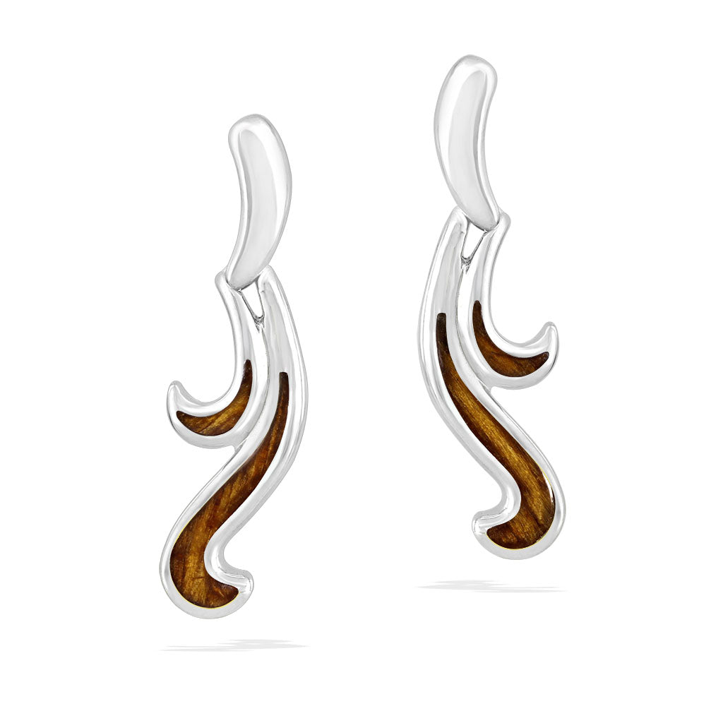 769847 - Sterling Silver - Waterfall Earrings