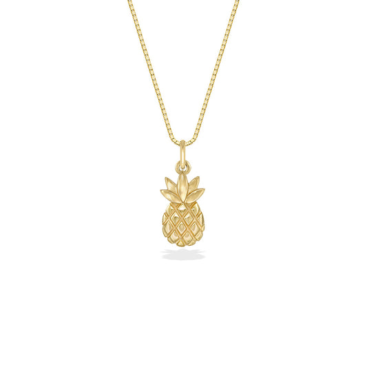 43148 - 14K Yellow Gold - Na Keiki (Children's) Pineapple Pendant