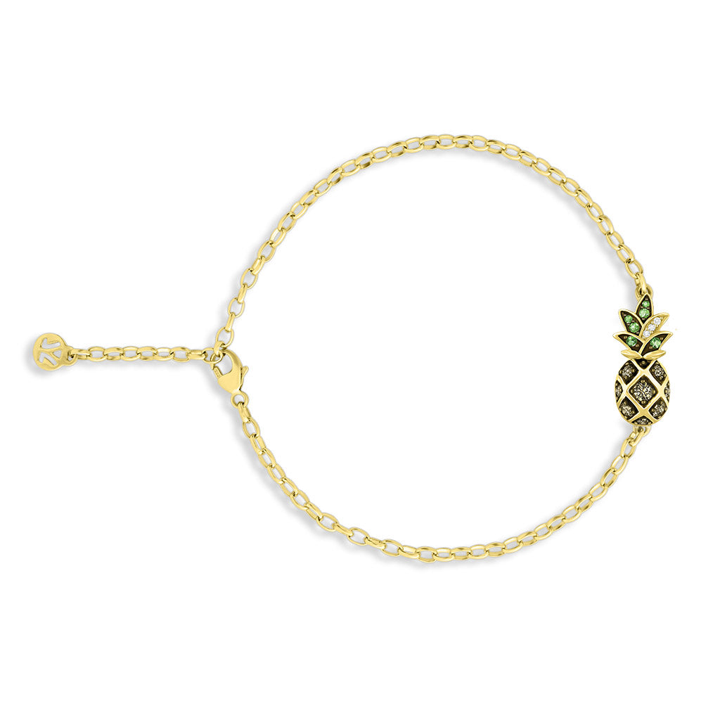 770781 - 14K Yellow Gold - Le Vian Aloha Collection Pineapple Bracelet
