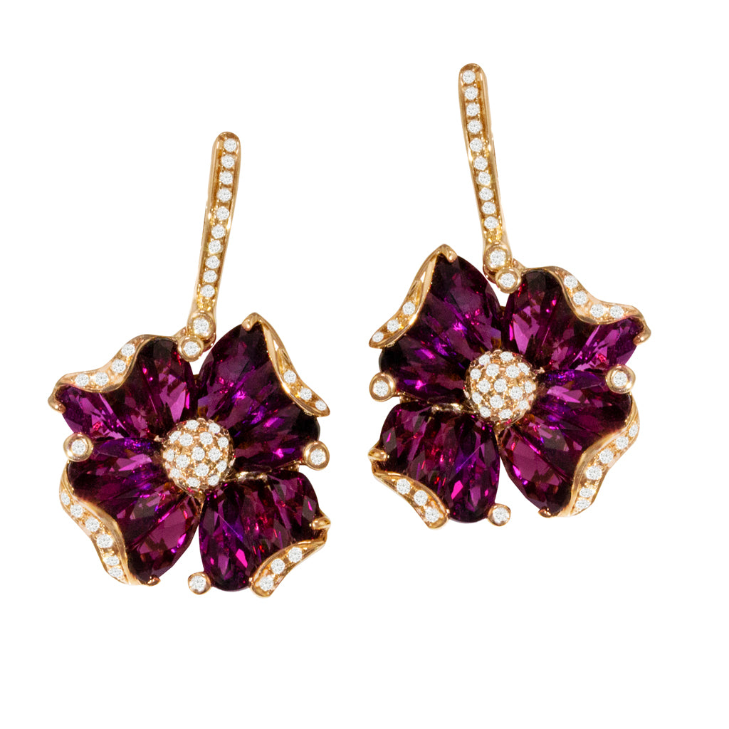888835 - 14K Rose Gold - Bellarri Mademoiselle Earrings