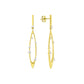 43984 - 14K Yellow Gold - Celestial Drop Earrings